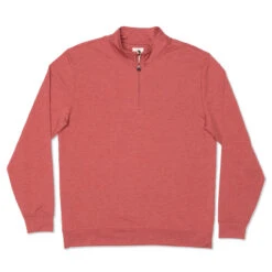 Duck Head Dunmore 1/4 Zip Pullover: Rosewood Red -Fashion Clothing 0202 0009 Low 1800x1800 89369.1663622044