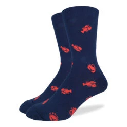Good Luck Sock Men's Lobster & Crab Socks