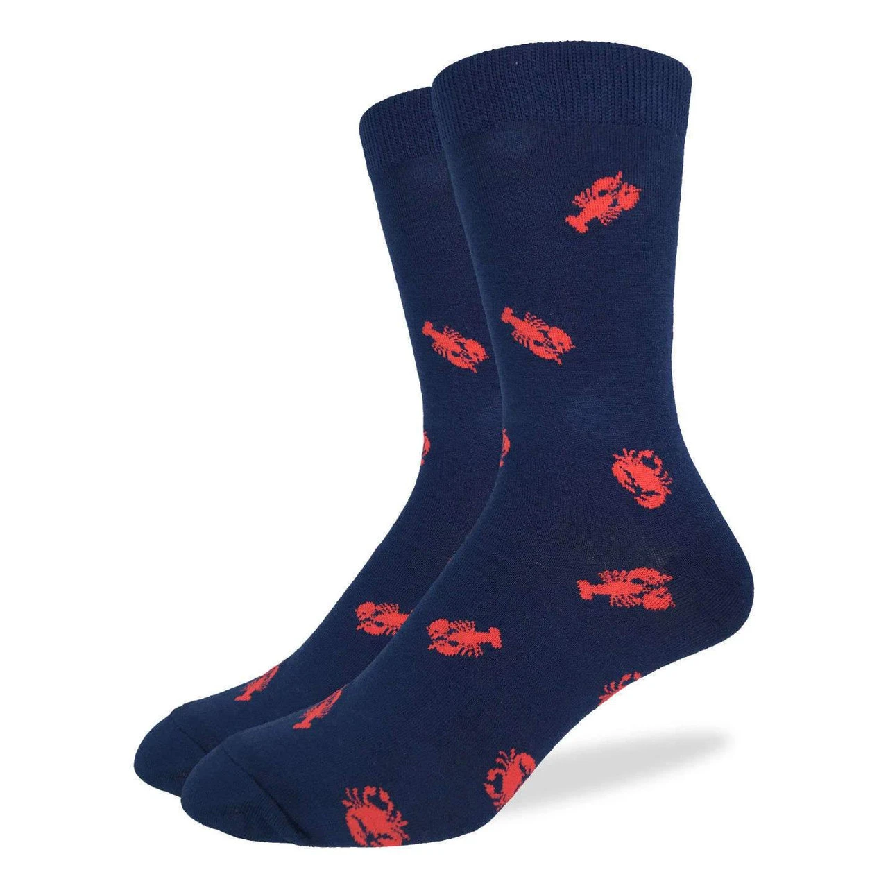 Good Luck Sock Men's Lobster & Crab Socks 3 Good Luck Sock Men's Lobster & Crab Socks