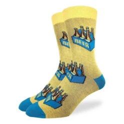 Good Luck Sock Men's Six Pack Of Beer Socks