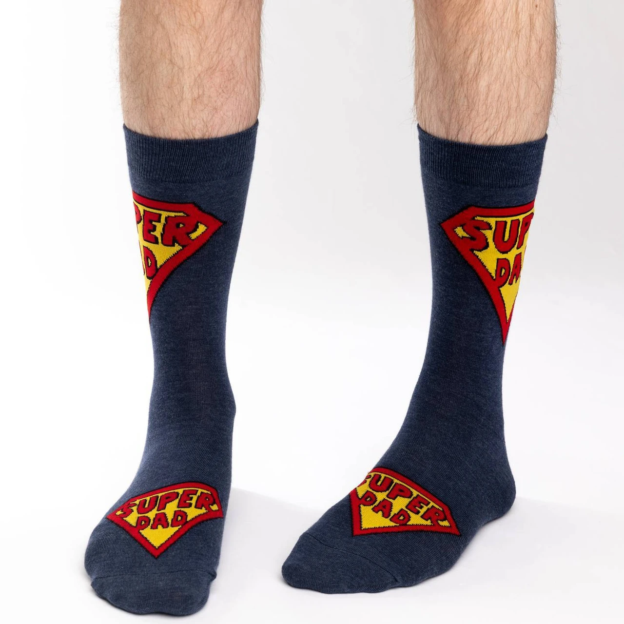 Good Luck Sock Men's Super Dad Socks 4 Good Luck Sock Men's Super Dad Socks - Image 2