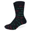 Good Luck Sock Men's Stock Market Socks: Black -Fashion Clothing 1575 Stocks 2400x 75779.1650474808