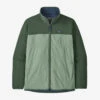 Patagonia Men's Pack In Jacket: Hemlock Green -Fashion Clothing 20945 HMKG 97025.1663710270