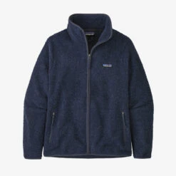 Patagonia Women's Reclaimed Fleece Jacket: Smolder Blue