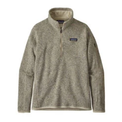Patagonia Women's Better Sweater® 1/4-Zip Fleece: Pelican