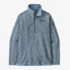 Patagonia Women's Better Sweater® 1/4-Zip Fleece: Steam Blue 1 Patagonia Women's Better Sweater® 1/4-Zip Fleece: Steam Blue -Fashion Clothing 25618 STME 91560.1667679620
