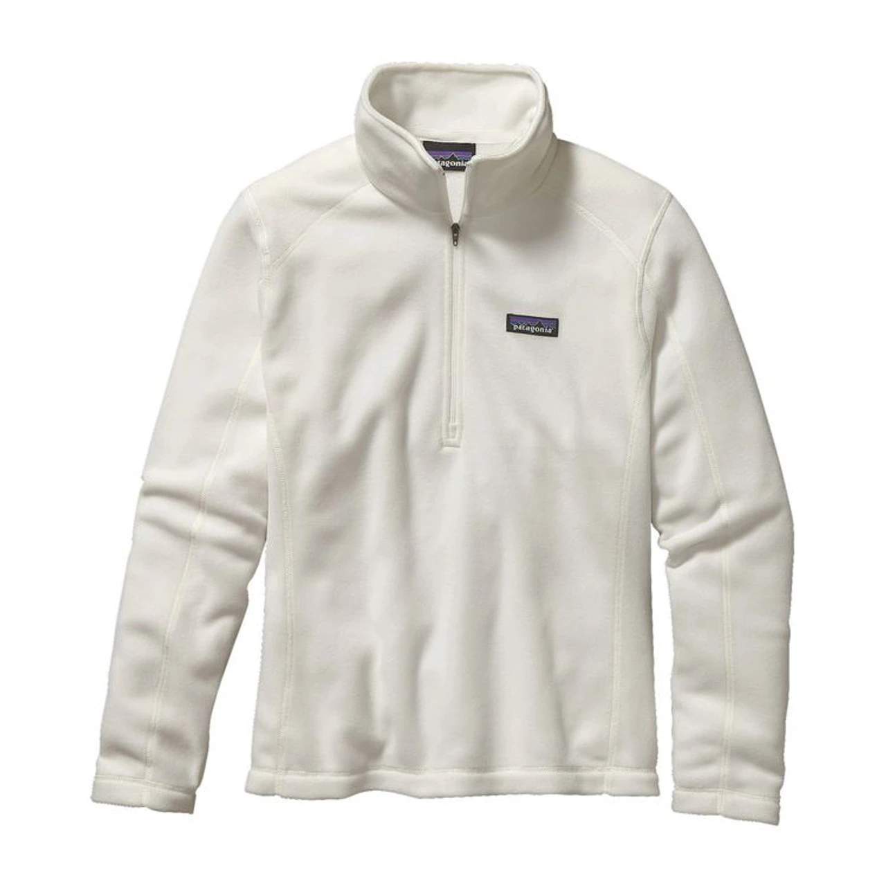 Patagonia Women's Micro D® 1/4-Zip Fleece - Birch White 3 Patagonia Women's Micro D® 1/4-Zip Fleece - Birch White