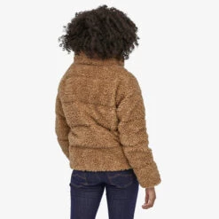 Patagonia Women's Recycled High Pile Fleece Down Jacket: Bearfoot Tan -Fashion Clothing 26760 BRTA OM2 2 48483.1676400192