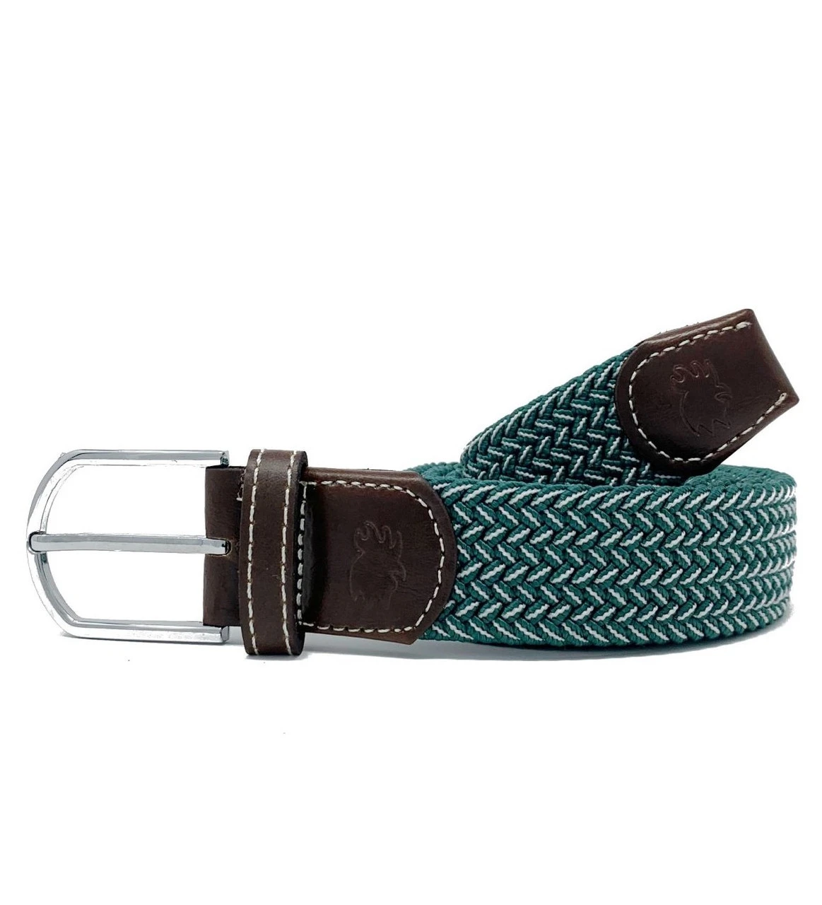 Roostas The Bandon Two Toned Woven Elastic Stretch Belt 3 Roostas The Bandon Two Toned Woven Elastic Stretch Belt