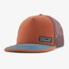 Patagonia Duckbill Shorty Trucker Hat: Quartz Coral -Fashion Clothing 28757 QZCO 48870.1678388859