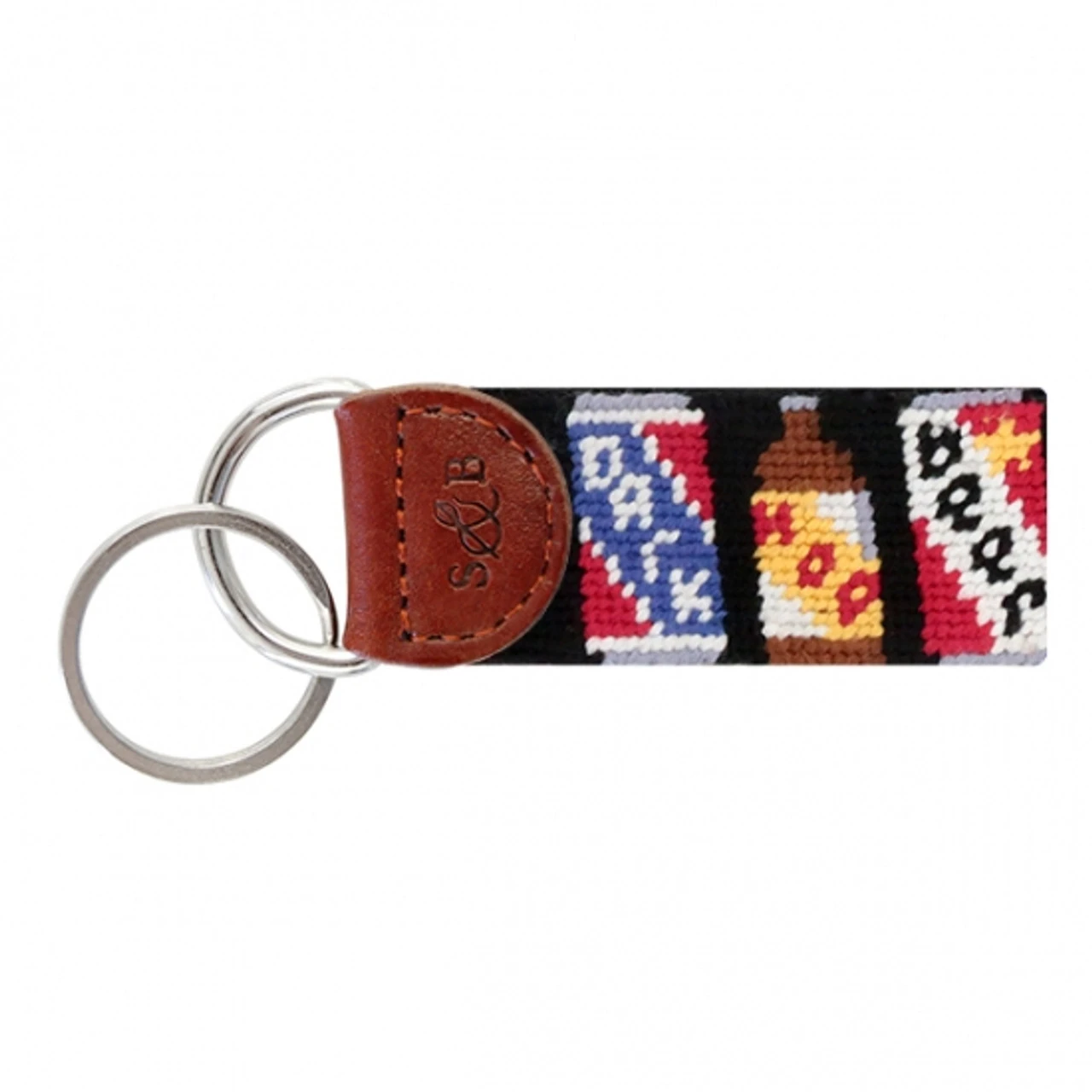 Smathers And Branson Beer Cans Key Fob 3 Smathers And Branson Beer Cans Key Fob