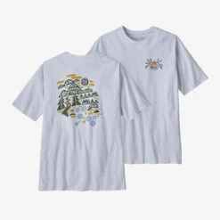 Patagonia Men's Across The Trail Responsibili-Tee®: White