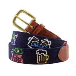 Smathers And Branson Last Call Belt - Midnight