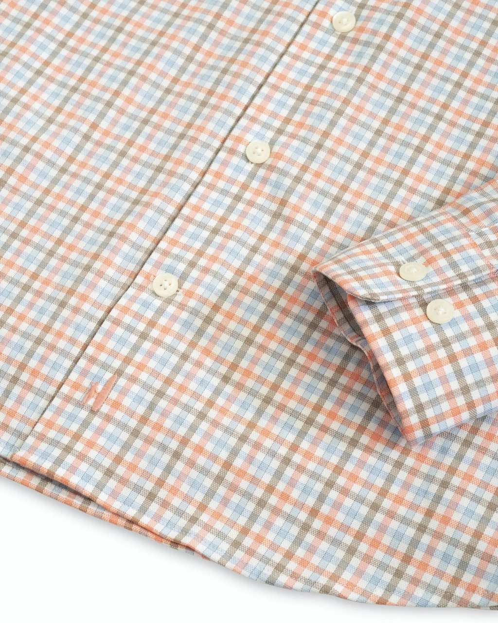 Johnnie-O Cary PREP-FORMANCE Button Up Shirt: Starfish 4 Johnnie-O Cary PREP-FORMANCE Button Up Shirt: Starfish - Image 2