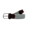 Roostas The Kohler Two Toned Woven Elastic Stretch Belt: Grey 2 Roostas The Kohler Two Toned Woven Elastic Stretch Belt: Grey -Fashion Clothing 517 source 1649868860 63419.1651066047