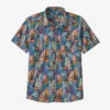 Patagonia Men's Go To Shirt: Joy: Pitch Blue 1 Patagonia Men's Go To Shirt: Joy: Pitch Blue -Fashion Clothing 52691 JOYP 1 05232.1678389611