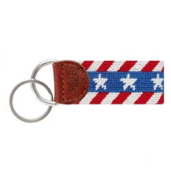 Smathers And Branson Liberty Stripe Key Fob