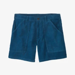 Patagonia Men's Organic Cotton Cord Utility Shorts - 6": Wavy Blue