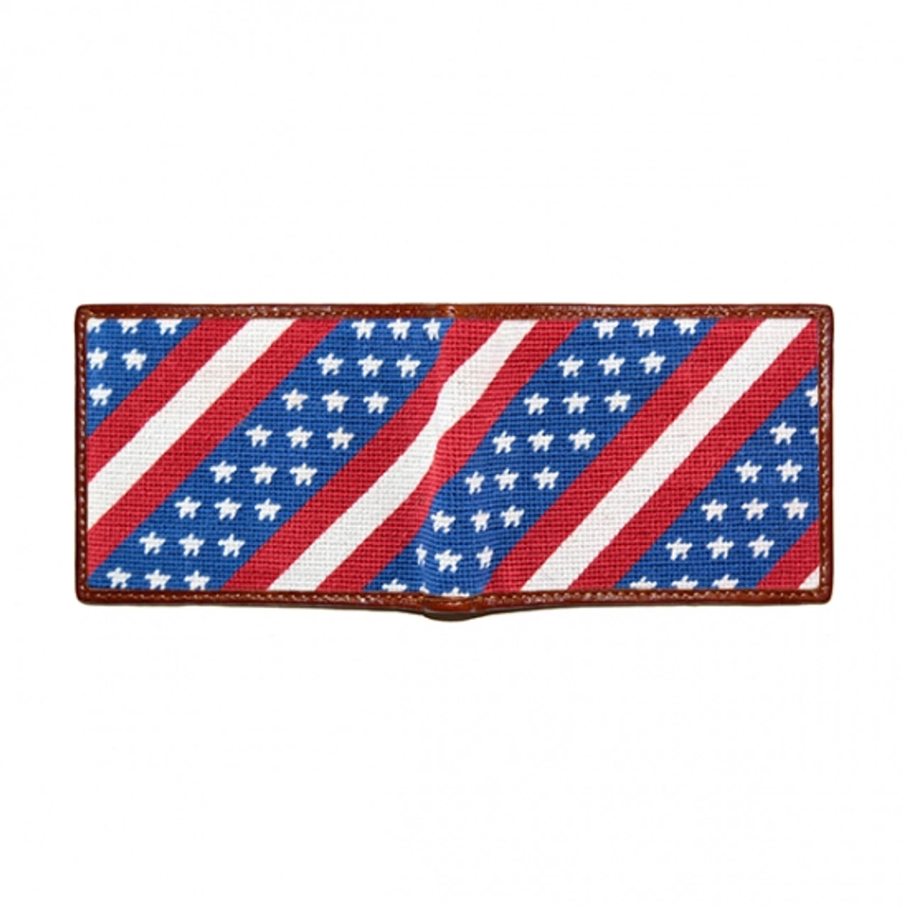 Smathers And Branson Star Spangled Banner Bi-Fold Wallet 3 Smathers And Branson Star Spangled Banner Bi-Fold Wallet