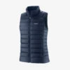 Patagonia Women's Down Sweater Vest: New Navy -Fashion Clothing 84629 NENA 48338.1663791493