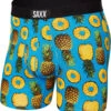 Saxx Ultra Boxer Brief: Polka Pineapple Blue -Fashion Clothing 91R5NzEN2VL. AC SR14721840 12188.1664895846