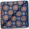 R Hanauer Reversible Paisley Medallion Pocket Square: Navy/Brown 1 R Hanauer Reversible Paisley Medallion Pocket Square: Navy/Brown -Fashion Clothing 93224 1 69037.1660069271