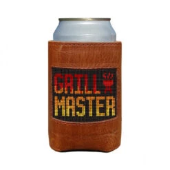 Smathers And Branson Grill Master Needlepoint Can Cooler
