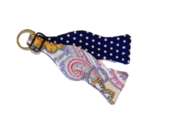 Craig Reagin Paisley/Blue Dot Key Fob