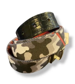 Craig Reagin University Of South Carolina Reversible Belt: Camo / USC Emblems -Fashion Clothing Camo USC 84134.1653677828