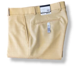 Ballin Comfort-"EZE" Super 120's Sharkskin Soho Fit: Blonde