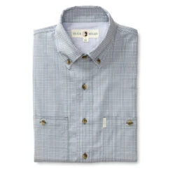Duckhead Performance Poplin Guide Shirt - Canton Plaid: Tempest Blue 10 Duckhead Performance Poplin Guide Shirt - Canton Plaid: Tempest Blue -Fashion Clothing D1 1100 558 High 1800x1800 01610.1677608774
