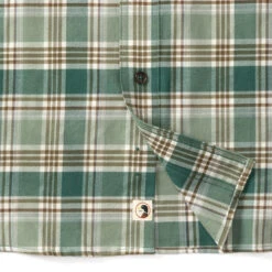 Duckhead Radford Plaid Flannel Shirt: Trekking Green -Fashion Clothing D1 1131 399 Low 4 1800x1800 98757.1665514922
