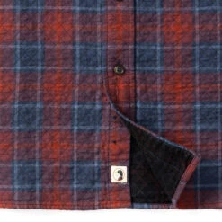 Duckhead Westover Quilted Shirt: Navy -Fashion Clothing D1 1162 472 Low 4 1800x1800 67190.1669053792