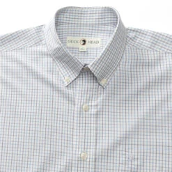 Duckhead Performance Poplin Sport Shirt - Creswell Tattersall: Purple Heather 10 Duckhead Performance Poplin Sport Shirt - Creswell Tattersall: Purple Heather -Fashion Clothing D1 1175 514 Low 3 1800x1800 29150.1677611637