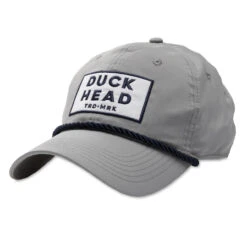 Duckhead Performance Rope Hat: Limestone Grey