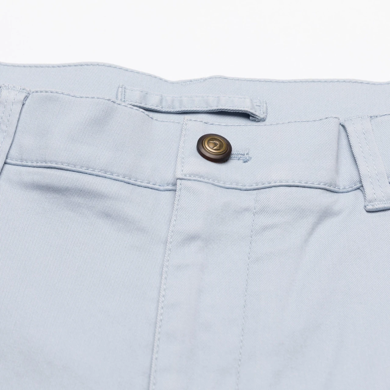 Duckhead 9" Gold School Chino Short - Blue Fog 7 Duckhead 9" Gold School Chino Short - Blue Fog - Image 5