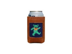 Smathers And Branson Needlepoint Coozie - Dancing Bear