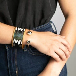 Brackish Bezel Cuff - Lilia -Fashion Clothing DocksideWide Lilia3 8ace7098 e5a0 48e4 9841 8355068bb6e4 600x 99156.1602016000