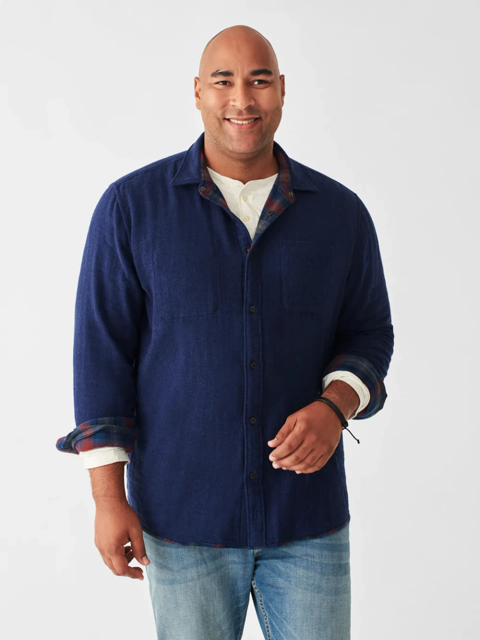 Faherty Reversible Shirt: Wilson Peak Plaid 5 Faherty Reversible Shirt: Wilson Peak Plaid - Image 3