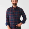 Faherty Reversible Shirt: Wilson Peak Plaid