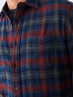 Faherty Reversible Shirt: Wilson Peak Plaid 12 Faherty Reversible Shirt: Wilson Peak Plaid -Fashion Clothing HOL22 faherty mens MWH2202 WPK THE REVERSIBLE SHIRT WILSON PEAK PLAID detail 1 1000x 21484.1666893673