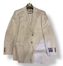 Maxdavoli By MaxMan Heather Grey Solid Suit