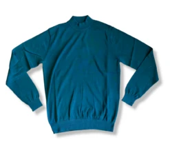 Craig Reagin Silk/Cotton Mock Turtle Neck: Hunter