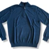 Craig Reagin Silk/Cotton 1/4 Zip Pullover: Carbon -Fashion Clothing IMG 1162 PhotoRoom 59899.1664405690
