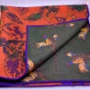 Seaward And Stearn Flying Pheasant Pocket Square: Purple -Fashion Clothing IMG 1190 14598.1600542421