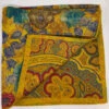 R Hanauer Gold Paisley/Flower Pocket Square -Fashion Clothing IMG 1353 75523.1600803345