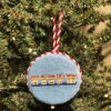 Smathers And Branson Needlepoint Christmas Ornament -Lake Murray Towers W/ Lights -Fashion Clothing IMG 3076 29827.1669419630