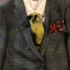 Samuelsohn Green Plaid Sport Jacket 1 Samuelsohn Green Plaid Sport Jacket -Fashion Clothing IMG 4063 92622.1603306085