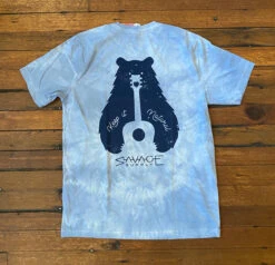 Savage Supply Keep It Natural T-shirt: Blue Fade