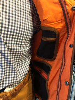 Craig Reagin Quilted Fleece Lined Vest: Orange -Fashion Clothing IMG 8261 74831.1661291503